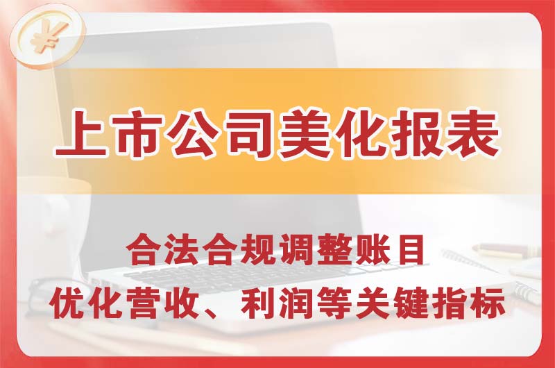 龙华上市公司美化报表